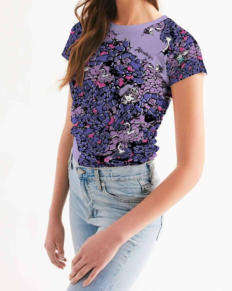 Owls Floral Women's Tee