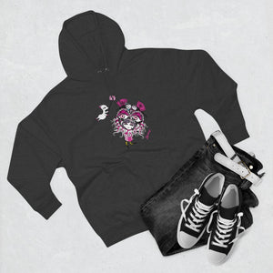 Chinese Style Lion Dance hoodie(Charcoal Heather)