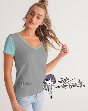 Fencing Winner Women's V-Neck Tee