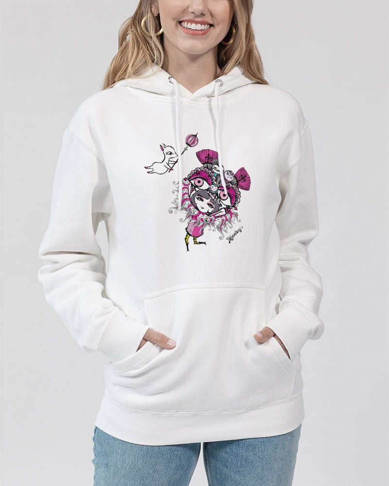 Chinese Style Lion Dance hoodie(White)