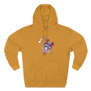 Chinese Style Lion Dance hoodie(White)