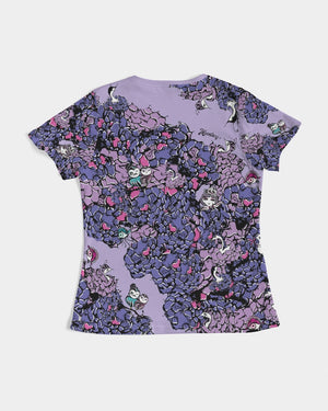 Owls Floral Women's Tee