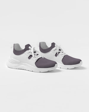 Grey and White Women's Two-Tone Sneaker