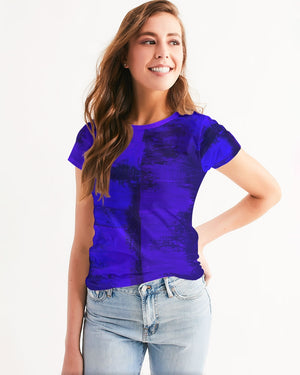 Artistic Women's Tee (Violet Blue)