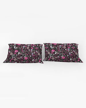 Hong Kong Pattern Queen Pillow Case